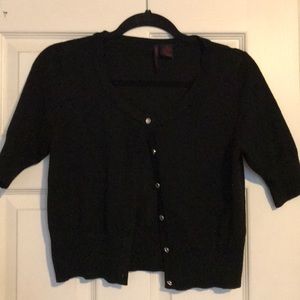 Dressy black cardigan